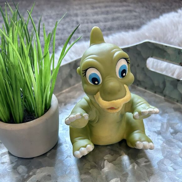 Vintage Land Before Time Ducky Saurolophus Dinosaur Pizza Hut Hand Puppets 1988 - Picture 1 of 5